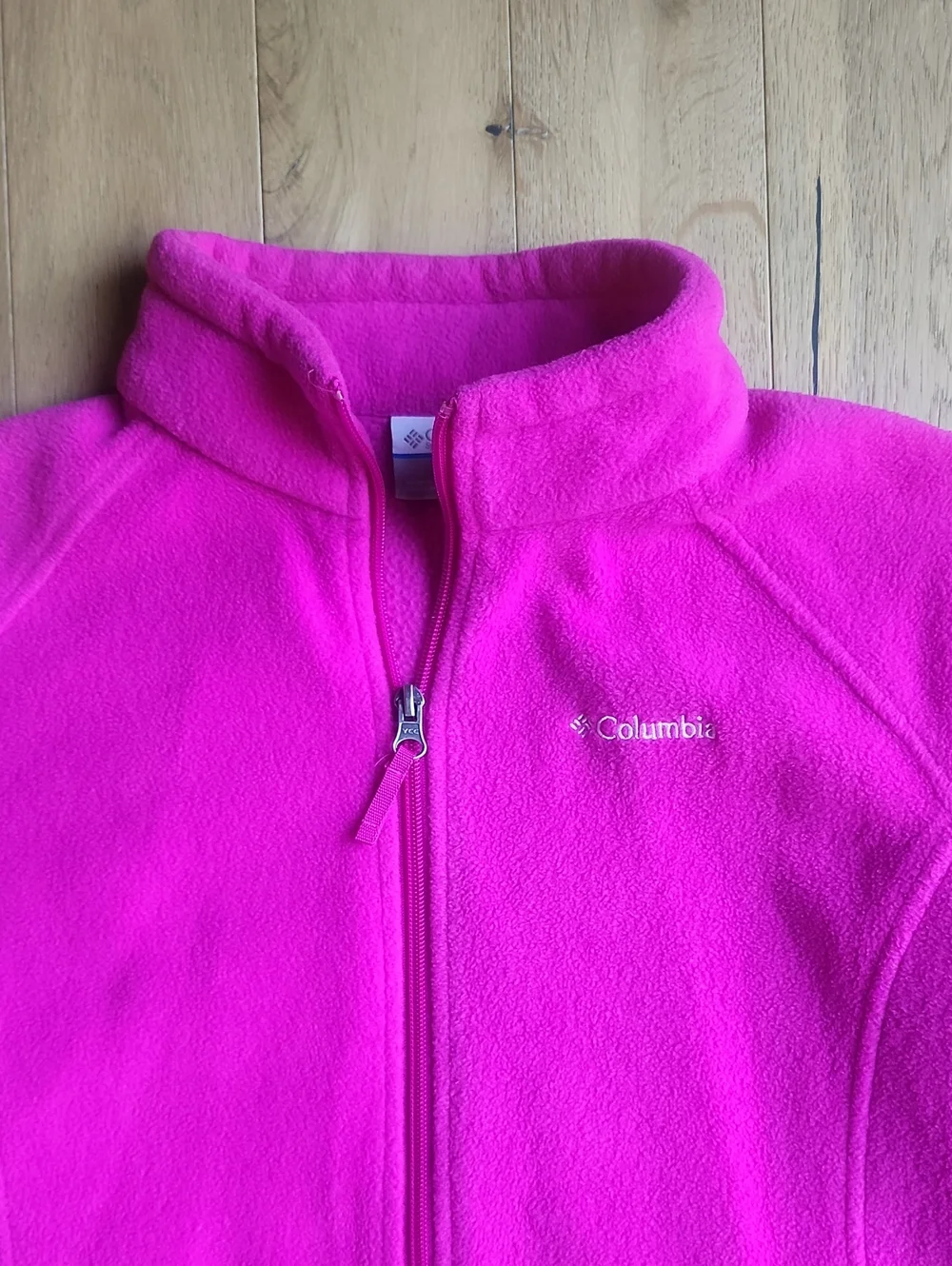 Pink Columbia Full-Zip Fleece Jacket, Size XL